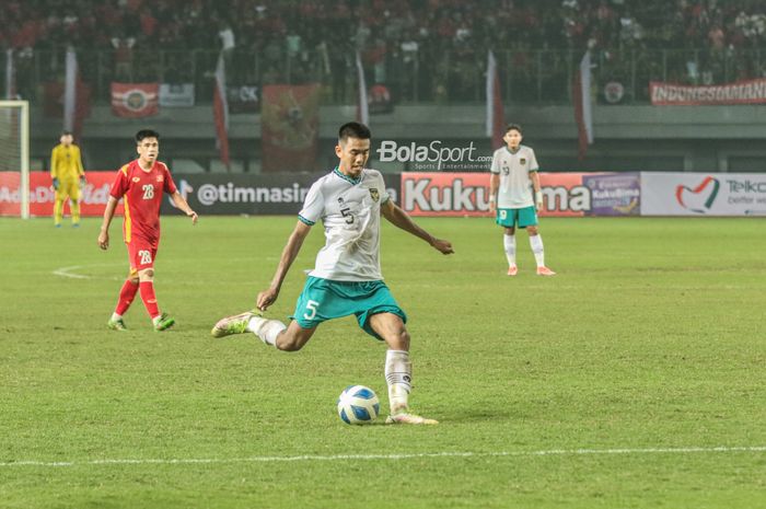 Bek timnas U-20 Indonesia, Kakang Rudianto.