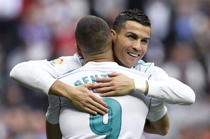 Striker Real Madrid, Karim Benzema, memiliki torehan gol yang setara dengan Lionel Messi di ajang Piala Super Eropa dan sukses melawati catatan Cristiano Ronaldo.