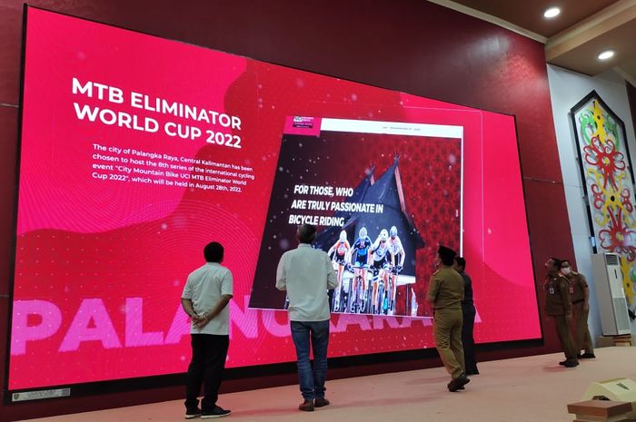 Kejuarana dunia UCI MTB Eliminator World Cup 2022 direncanakan berlangsung di Kota Palangka Raya, Kalimantan Tengah, 28 Agustus mendatang