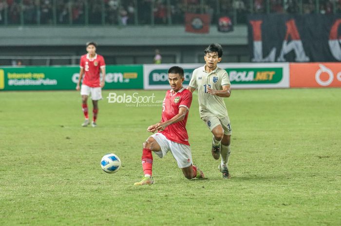 Salah satu pemain Persib Bandung Kakang Rudianto yang telah bergabung dalam pemusatan latihan (TC) timnas U-20 Indonesia jelang Piala Asia U-20 2023.