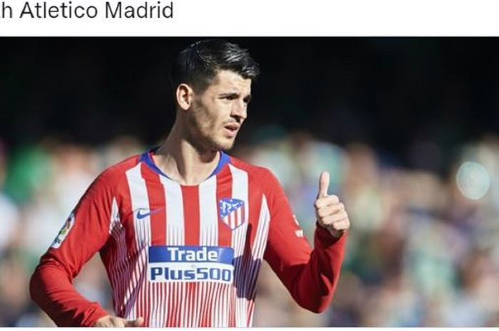 Alvaro Morata kembali ke Atletico Madrid dari masa peminjaman selama dua musim di Juventus.