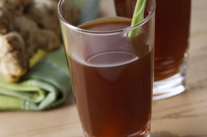 Ginger green tea.