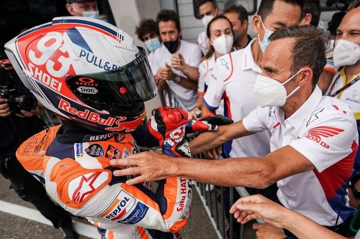 Bos Repsol Honda, Alberto Puig, sangat mengharapkan kehadiran Marc Marquez di Tes Misano pada tanggal 6-7 September 2022.