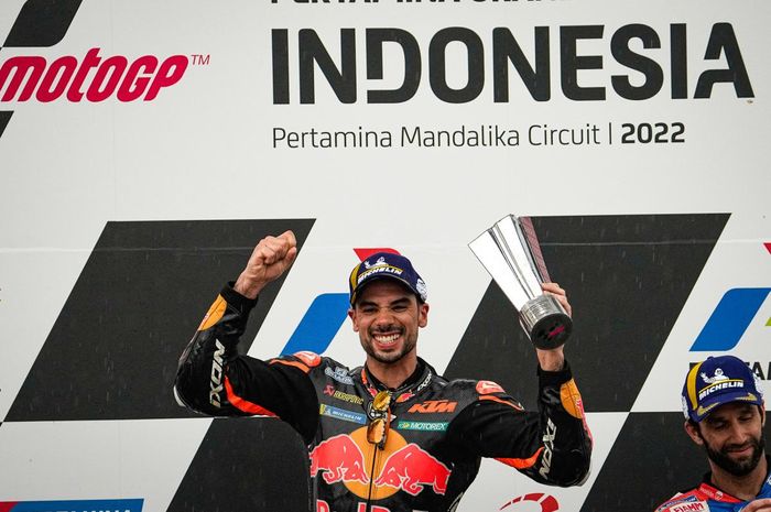 Pembalap KTM di MotoGP 2022, Miguel Oliveira, yang diidam-idamkan oleh bos Ducati.