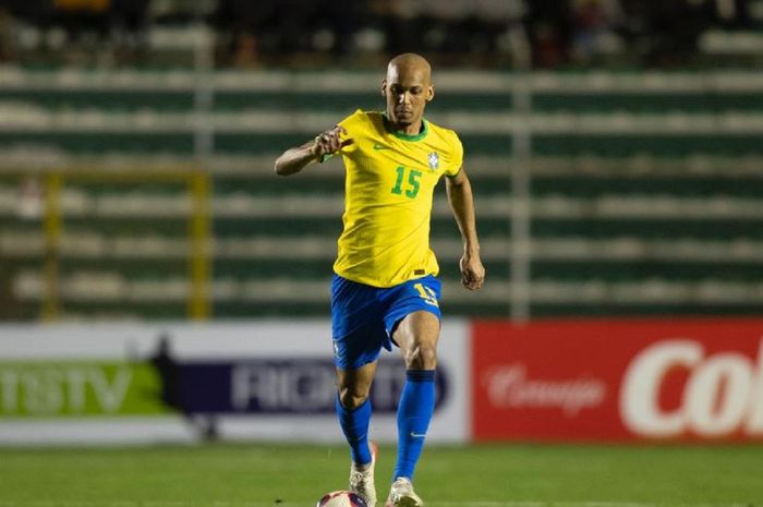 Fabinho ketika memperkuat timnas Brasil.
