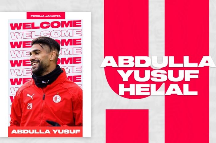 Abdulla Yusuf Helal, pemain asing terakhir Persija Jakarta