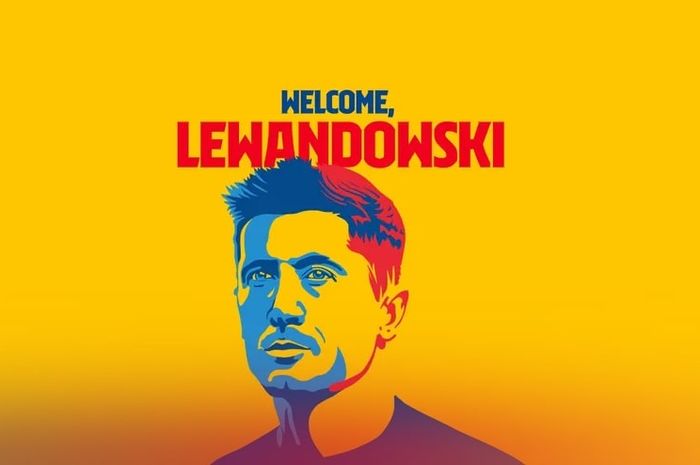 Robert Lewandowski resmi diperkenalkan Barcelona sebagai pemain anyar pada Rabu (20/7/2022) WIB
