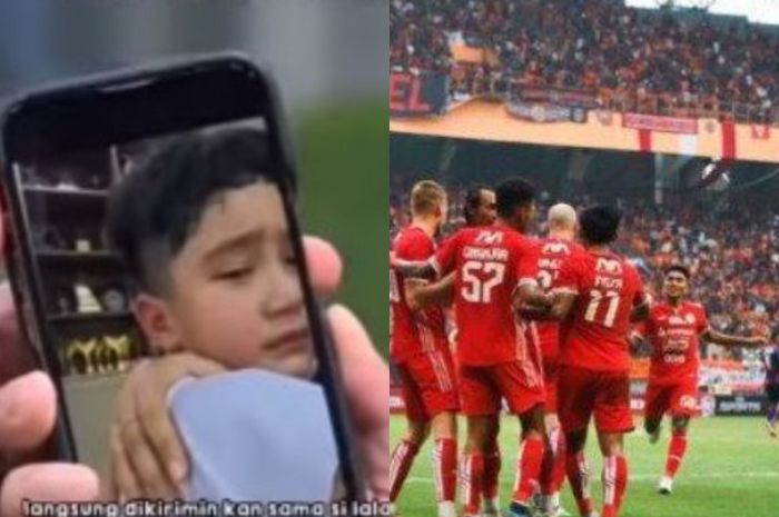 Rafathar sedih namanya diejek suporter Persija setelah RANS Nusantara FC klub milik Raffi Ahmad kalah