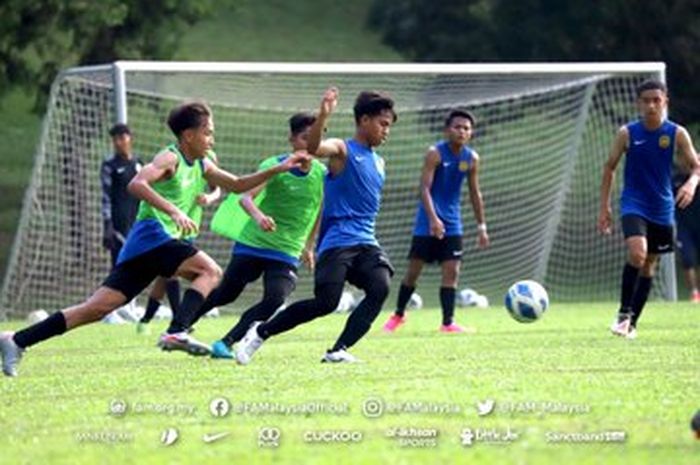 Persiapan timnas U-16 Malaysia Jelang Piala AFF U-16 2022.