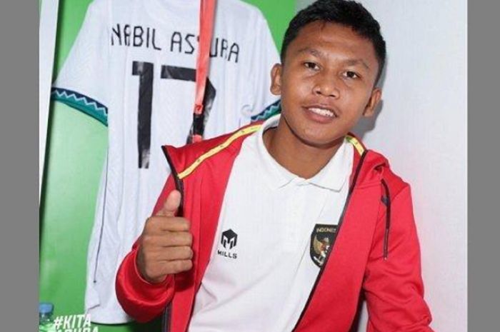 Nabil Asyura kembali mencetak gol untuk Timnas U-16 Indonesia di Piala AFF U-16 2022 saat melawan Vietnam.