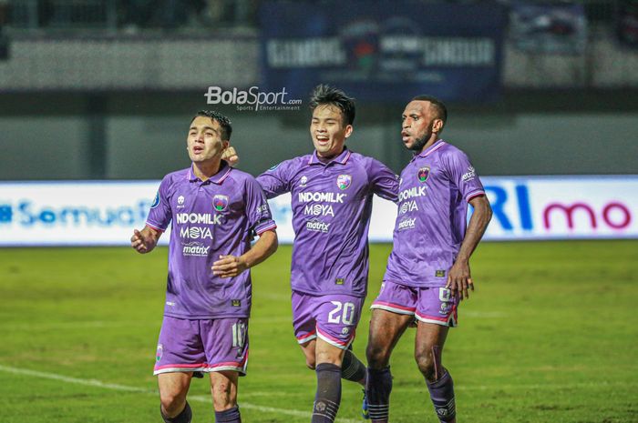 Persita Tangerang meraih kemenangan 2-1 atas PSS Sleman pada laga pekan ke-28 Liga 1 2022-2023 di Stadion Indomilk Arena, Kamis (2/3/2023).