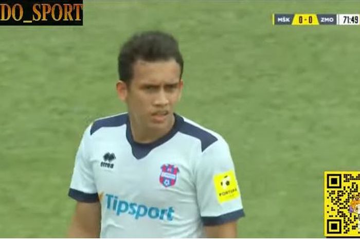 Winger timnas Indonesia, Egy Maulana Vikri melakoni debut di tim barunya, FC Vion Zlate Moravce pada Sabtu (13/8/2022).