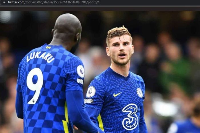 Usai meninggalkan Chelsea, Romelu Lukaku dan Timo Werner langsung mencetak gol dalam laga debutnya dengan klubnya masing-masing