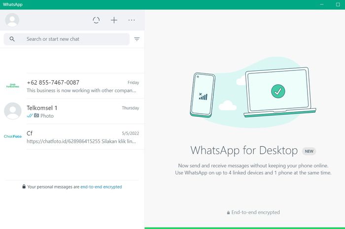 Mudah! Berikut adalah Cara Instal WhatsApp Desktop di Windows 10