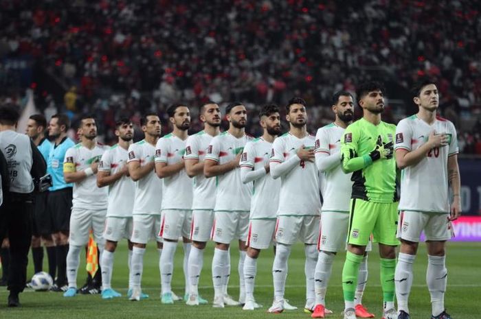 Timnas Iran, salah satu peserta Piala Dunia 2022 asal Asia.