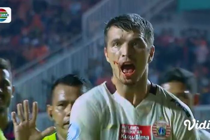 Ondrej Kudela saat Persija Jakarta menang meyakinkan dengan skor 3-0 atas RANS Nusantara FC dalam laga pekan ke-5 Liga 1 2022-2023 di Stadion Pakansari, Bogor, Sabtu (20/8/2022).