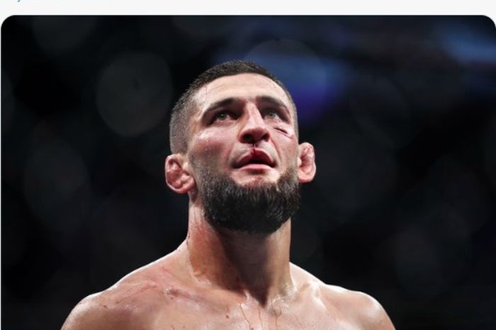 Khamzat Chimaev diklaim takkan kalah dari salah satu jagoan UFC yang digadang-gadang sebagai lawan terberatnya.