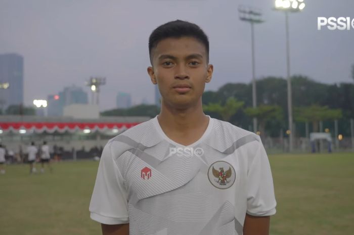 Pemain timnas U-19 Indonesia, Arsa Ahmad.