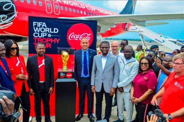 Trofi Piala Dunia 2022 tiba di Ghana pada Sabtu (3/9/2022) waktu setempat
