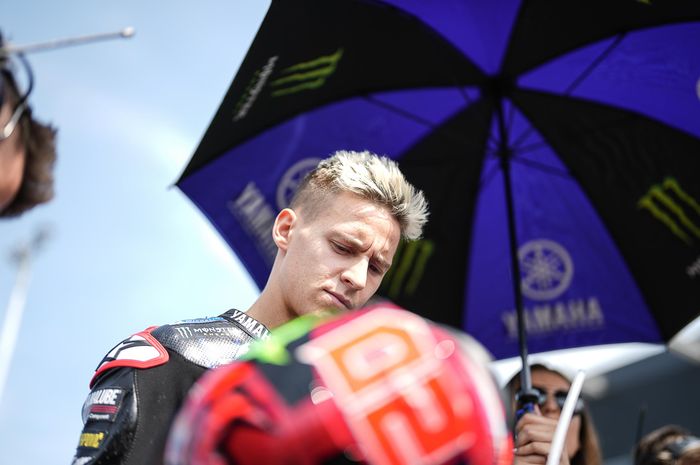 Pembalap Monster Energy Yamaha, Fabio Quartararo, mengaku mengalami frustasi pada balapan MotoGP San Marino di Sirkuit Misano, Minggu (4/9/2022).