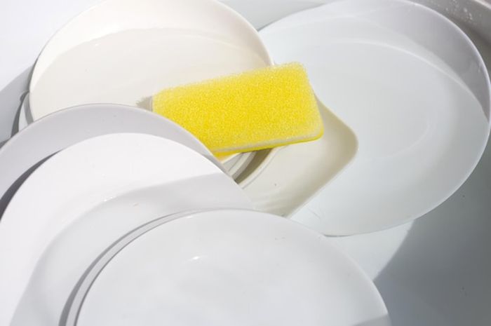 Heran Bukan Main Lihat Mbak Rendam Piring Kotor Di Air Panas, dalam