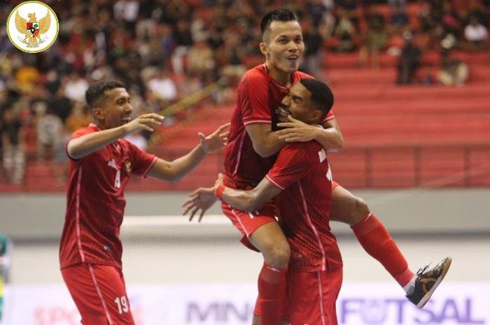 Timnas Futsal Indonesia menang 6-2 atas Korea Selatan dalam laga perdana MNC International Futsal Cup 2022, Selasa (6/9/2022).