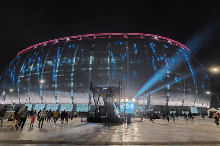 Jakarta International Stadium (JIS) resmi dibuka dalam grand launching, Minggu (24/7/2022).