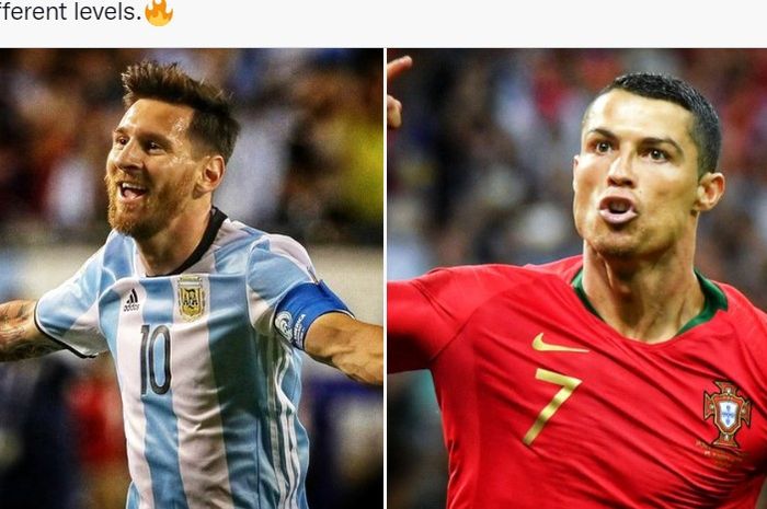 Jelang Piala Dunia 2022, Lionel Messi (kiri) punya rapot yang lebih baik daripada Cristiano Ronaldo (kanan).