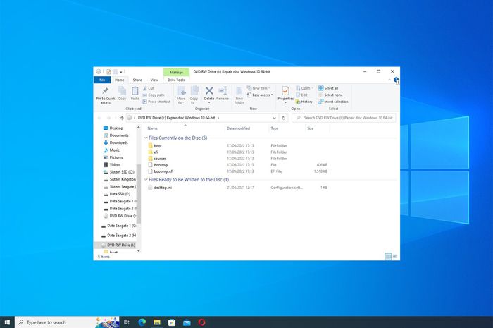 Kadang Perlu, Inilah Cara Membikin System Repair Disc pada Windows 10