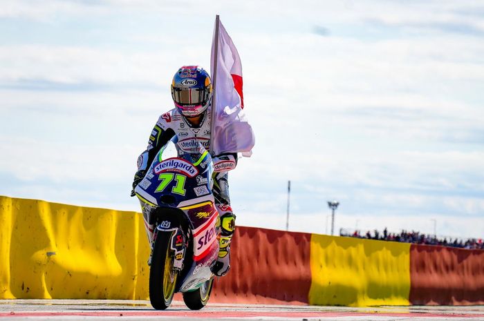 Pembalap Sterilgarda Husqvarna Max Racing Team, Ayumu Sasaki, merasa percaya diri jelang balapan kandang, Moto3 Jepang 2022.