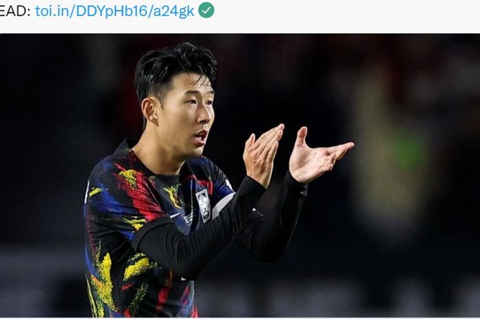  Keberhasilan membobol gawang timnas Kosta Rika membuat Son Heung-min melewati catatan gol milik legenda Timnas Indonesia.