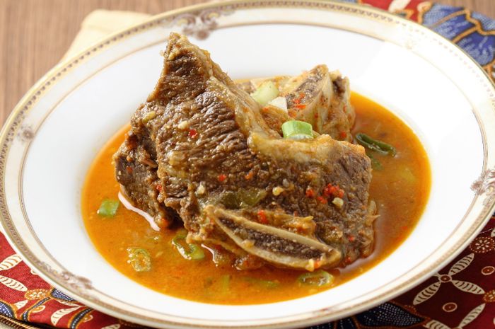 Sajian resep masakan garang asem iga sapi untuk menu makan malam
