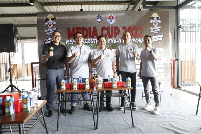 PSSI Pers menggelar ajang silaturahmi bernama Media Cup 2022