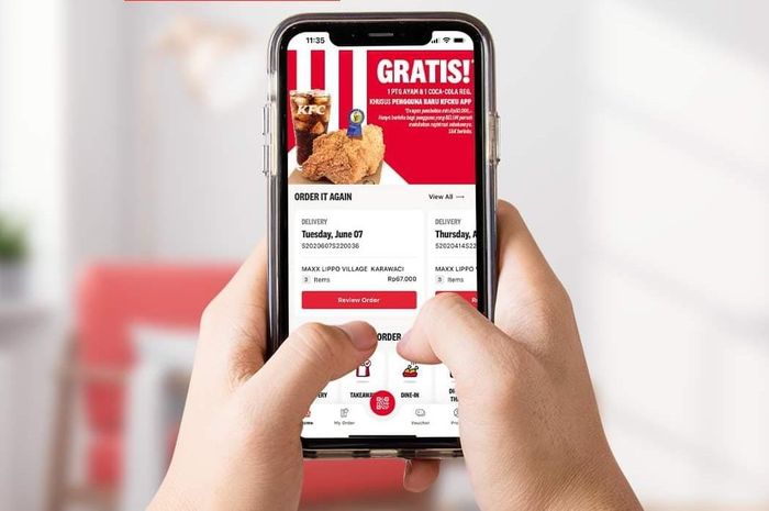 Contoh Penggunaan KFCKU