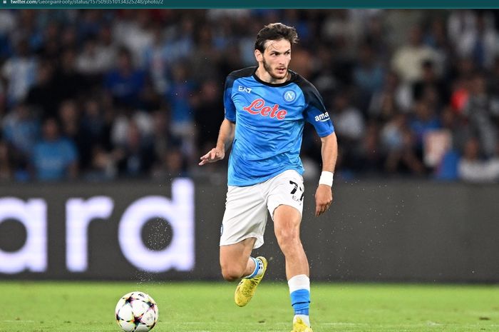 Winger Napoli asal Georgia, Khvicha Kvaratskhelia