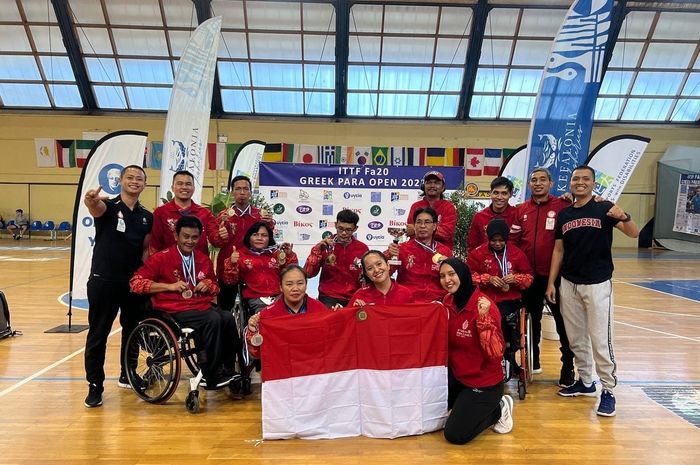 Tim Para Tenis Meja Indonesia raih tiga medali emas pada ajang pro tour Yunani bertajuk ITTF Fa20 Argostoli Para Open 2022