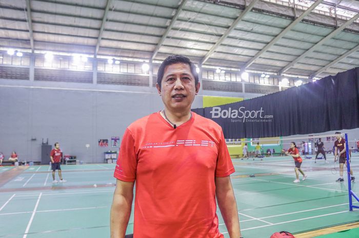 Pelatih Indonesia yang kini menangani bulu tangkis ganda campuran Malaysia, Nova Widianto membahas kondisi menganjal dari drawing Korea Open 2023.