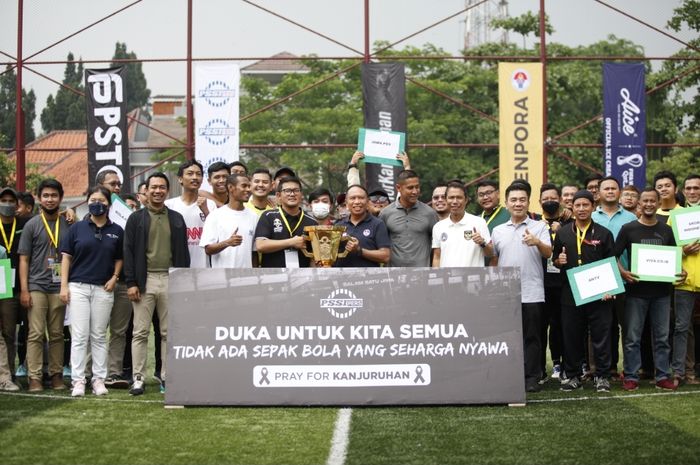 Menteri Pemuda dan Olahraga (Menpora) Zainudin Amali membuka Media Cup 2022