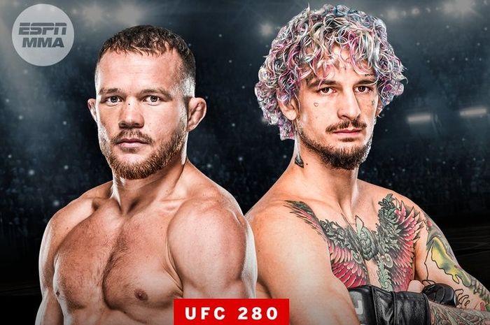 Sean O'Malley (kanan) bakal bertarung dengan Petr Yan di UFC 280, 22 Oktober 2022 di Abu Dhabi.