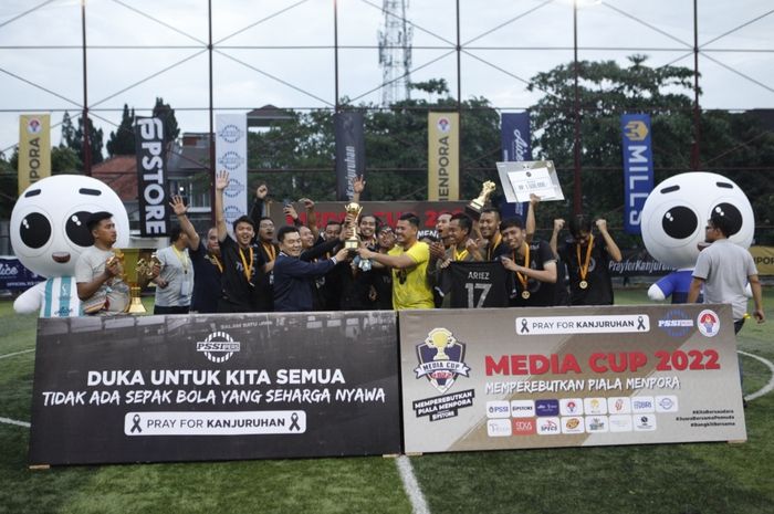 TVRI keluar sebagai juara Media Cup 2022 