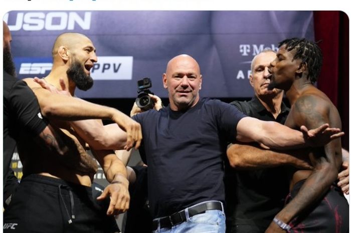 Korban Khamzat Chimaev yang gila bertarung, Kevin Holland (kanan) bakal memeriahkan Noche UFC dengan pertarungannya kontra Jack Della Maddalena.