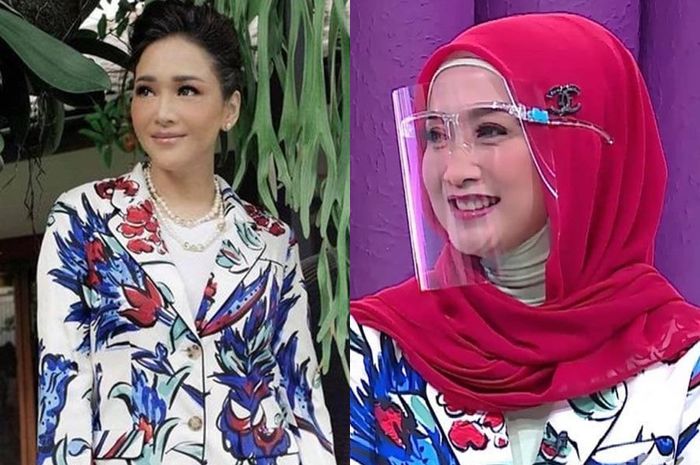 Maia Estianty dan Desy Ratnasari Kepergok Pakai Baju Kembaran, Kece