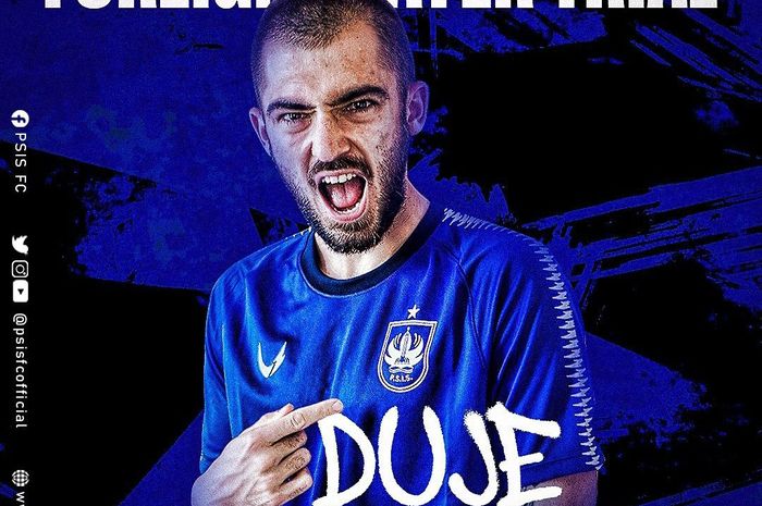 Duje Javorcic, pemain asal Kroasia yang sedang menjalani trial di PSIS Semarang