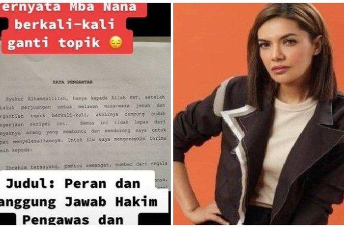 Skripsi Najwa Shihab Diledek Netizen Isi Tulisan Istri Ibrahim Assegaf Saat Lulus Dari Ui Bikin 