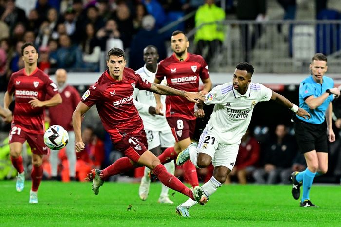 Real Madrid sukses menekuk Sevilla dengan skor 3-1 dalam laga pekan ke-11 Liga Spanyol 2022-2023