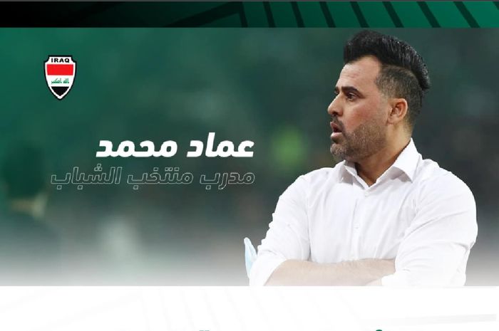 Pelatih Timnas U-20 Irak, Emad Mohamed.