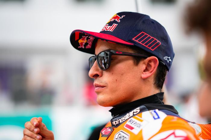 Pembalap MotoGP dari tim Repsol Honda, Marc Marquez.