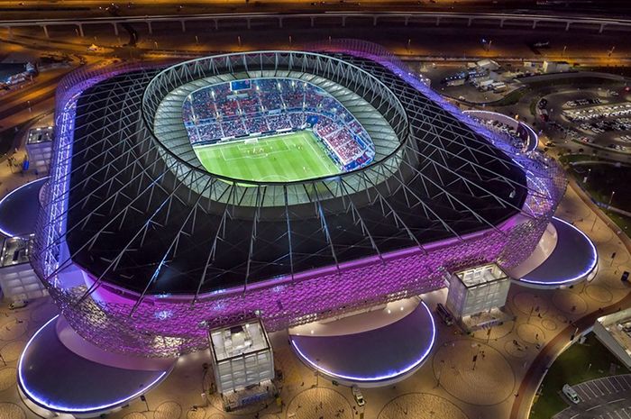 Stadion Piala Dunia 2022, Ahmad Bin Ali Stadium di Al Rayyan, Qatar, menjadi salah satu arena tuan rumah.