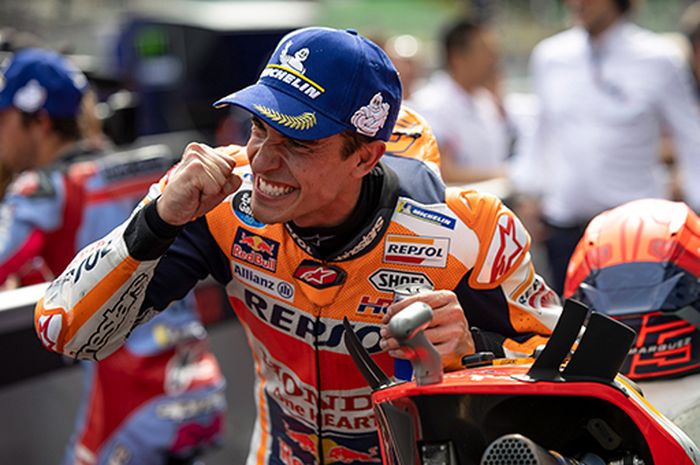 Pembalap Repsol Honda, Marc Marquez, dijagokan untuk menjadi juara dunia di MotoGP 2023