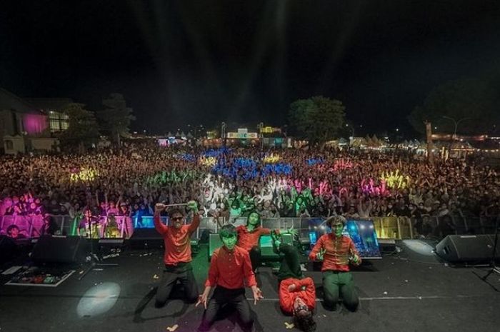 Manggung di Festival Musik Terbesar Solo Raya, The Changcuters Sukses